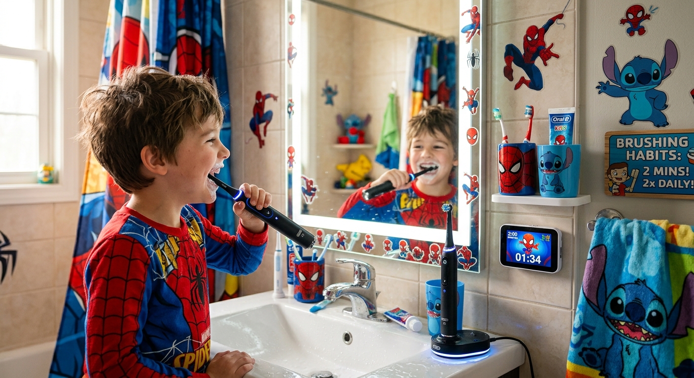 Discover the Power of Clean: Introducing the Oral-B iO 6 for Kids Aged 6 and Up!