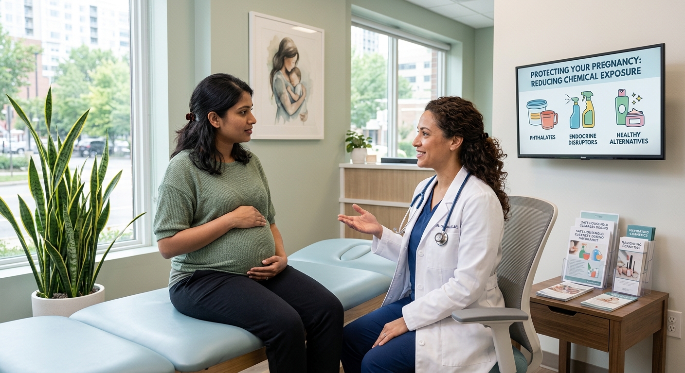 Uncovering Risks: 45 Chemicals Detected in Pregnant Women Linked to Birth Complications